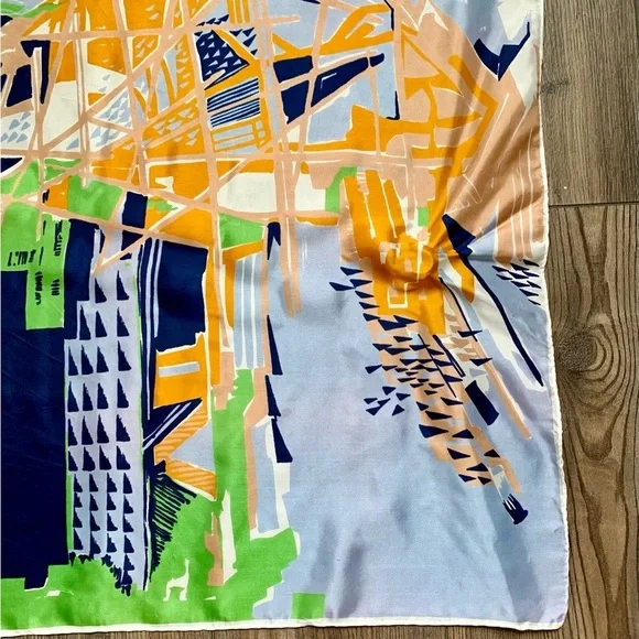 Abstract Pattern Scarf - Picture 2 of 7